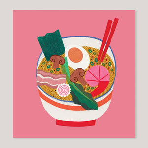 Ramen Greetings Card - Daria Solak