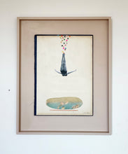 Load image into Gallery viewer, Descending - Cassia Beck - Original on book cover - framed