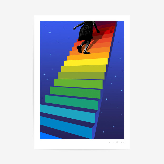 Eelus - The Seeker - Screenprint