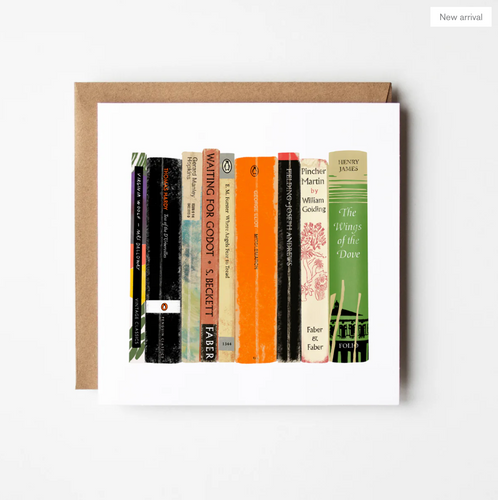 English Literature - blank greetings card - Design Smith