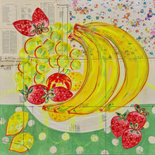Load image into Gallery viewer, Pam Glew - Fruit Bowl with Bananas - original