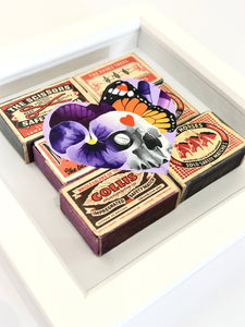 Gemma Compton - Burning Love Purple - Painted match boxes