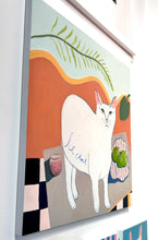 Load image into Gallery viewer, Lena Goodison - Maxine -  The Greatest Cat in the hood painting