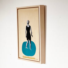 Load image into Gallery viewer, Gold Swimming Cap - Cassia Beck - Original Framed