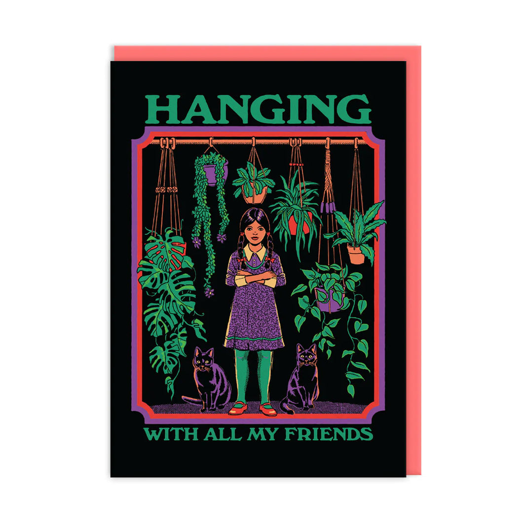 Hanging With All My Friends - Greetings Card- Ohh Deer