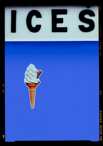 Ices (Cornflower Blue) - Richard Heeps medium - BLK Frame PREORDER