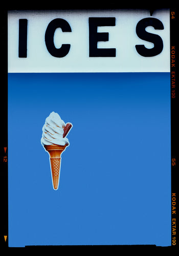 Ices Baby Blue - Richard Heeps Framed Black Small