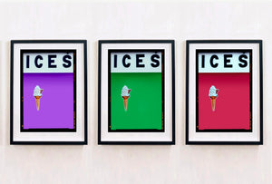 Trio of Ices - Richard Heeps - various sizes -UNFRAMED