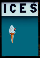 Load image into Gallery viewer, Preorder - ICES Blue Teal Richard Heeps - Medium 70xx55cm - Framed Black