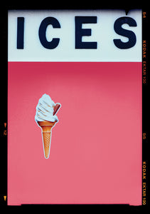 Ices Coral - Richard Heeps- Framed White 54x41cm- Small