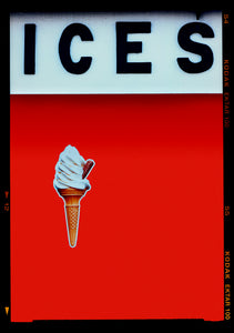Ices (Red) - Richard Heeps medium - Framed