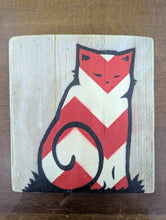 Load image into Gallery viewer, Cassette Lord - Chevron Pussy 22cm x 24cm