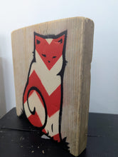 Load image into Gallery viewer, Cassette Lord - Chevron Pussy 22cm x 24cm