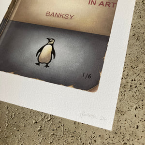 Jameson Robinson - Composition in art Banksy Hand finished A4