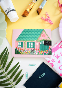 Clawed Monet Cut Out House Card- Niaski