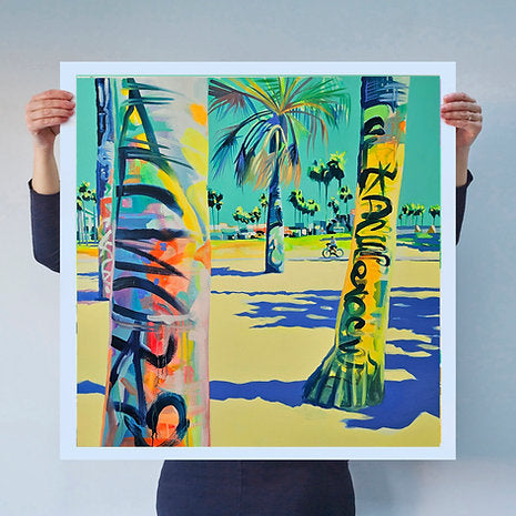 Ruth Mulvie - Urban Jungle - 70 x 70cm - Limited Edition Print