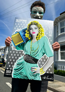 The Postman - Urban Rebels @ Electric Space Print - Madonna