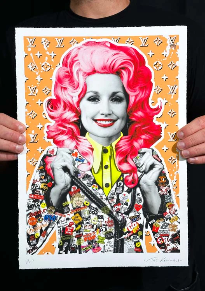 The Postman - Dolly Giclee A3