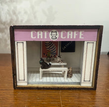 Load image into Gallery viewer, Cat cafe pink - Littlepapa Dollhouse