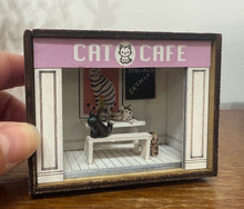 Load image into Gallery viewer, Cat cafe pink - Littlepapa Dollhouse