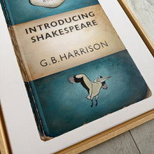 Load image into Gallery viewer, Introducing Shakespeare original painting framed canvas by Jameson Robinson