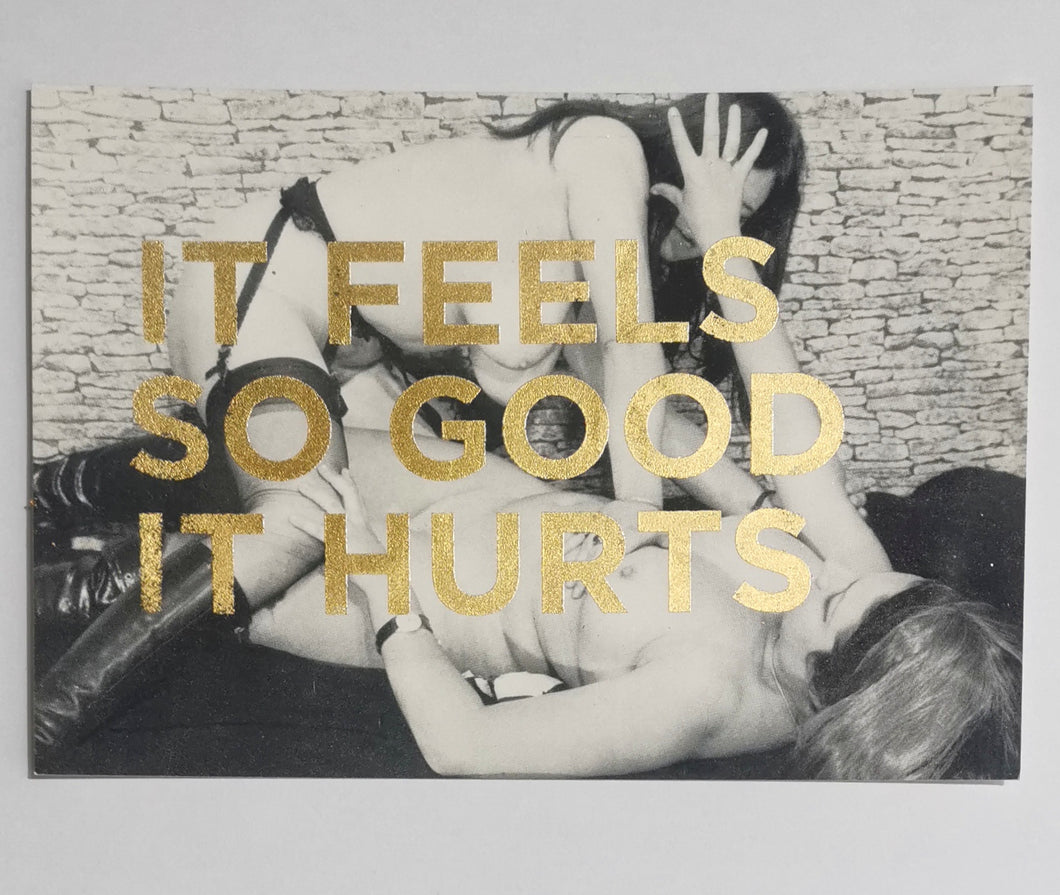 Dave Buonaguidi - Feels So Good - Gold leaf B/white KINK