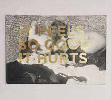 Load image into Gallery viewer, Dave Buonaguidi - Feels So Good - Gold leaf B/white KINK