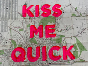 12 - Kiss Me Quick Brighton and Hove 89 x 57cm - Dave Buonaguidi