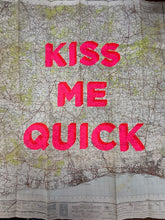 Load image into Gallery viewer, Kiss Me Quick Brighton and Worthing 81 x 69cm - Dave Buonaguidi