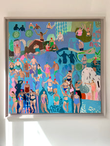 Debbie Lawrence - Summer Light 89x89cm