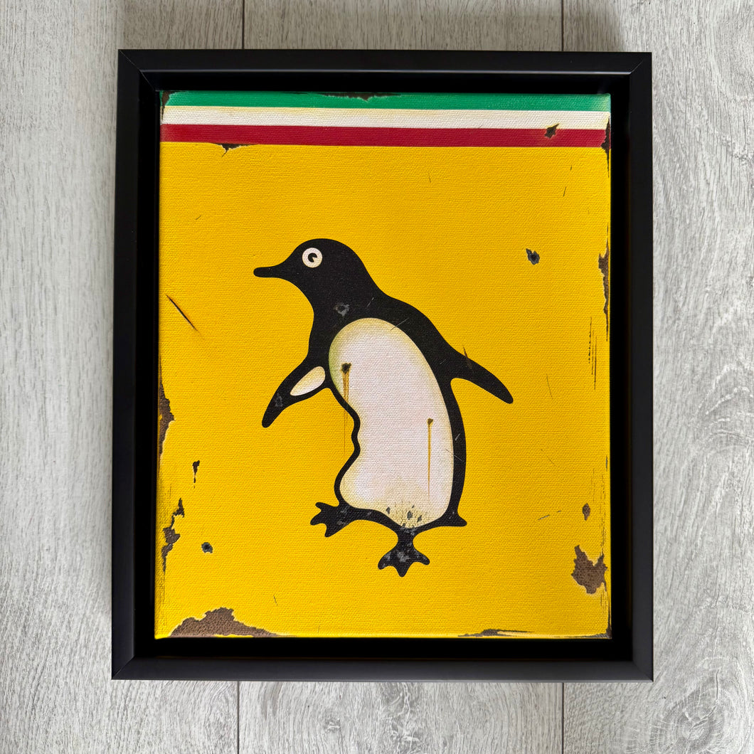 Jameson Robinson - Pinguino Rusty- original canvas