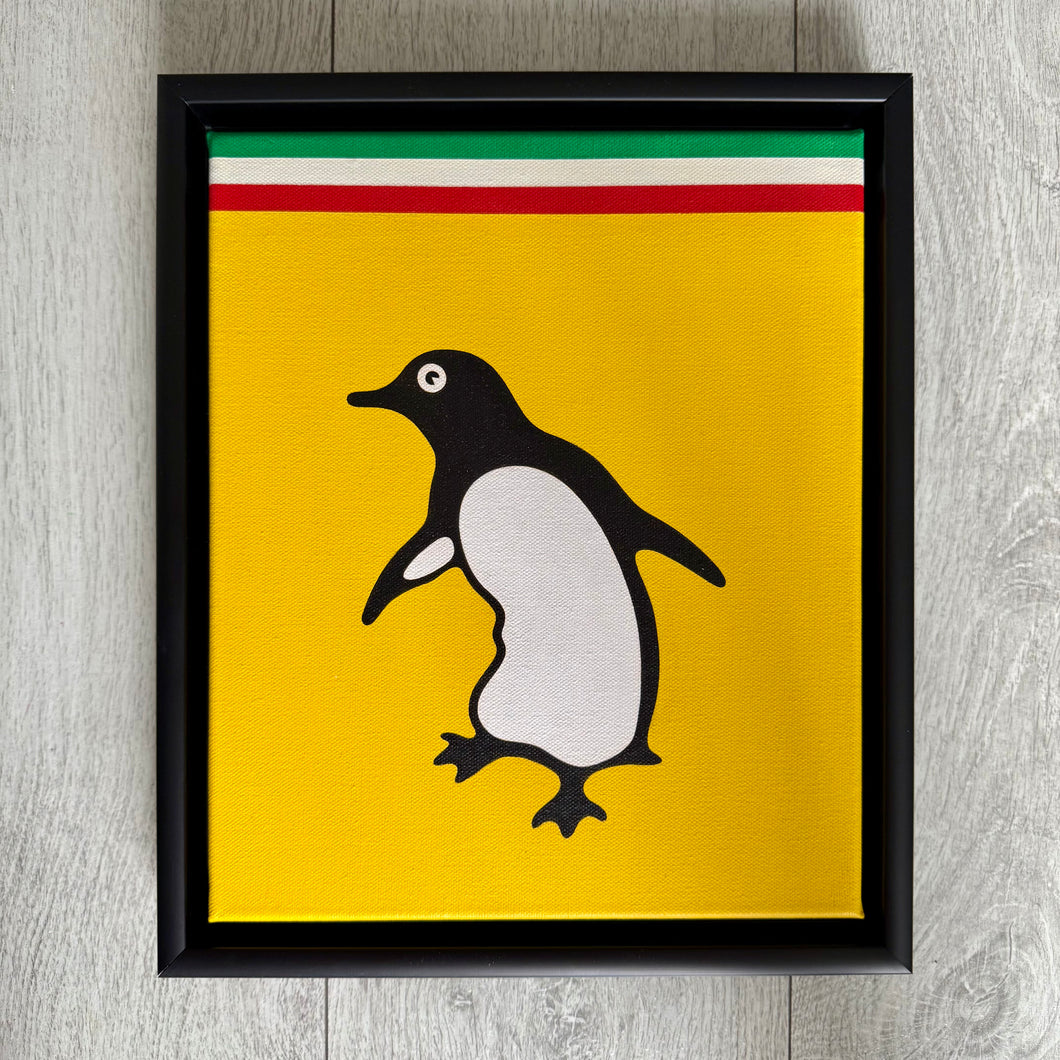 Jameson Robinson - Pinguino - original canvas - Standard