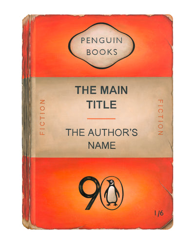 Anatomy of a Penguin Book (90th Anniversary), Jameson Robinson -A3 Print  The Main Title