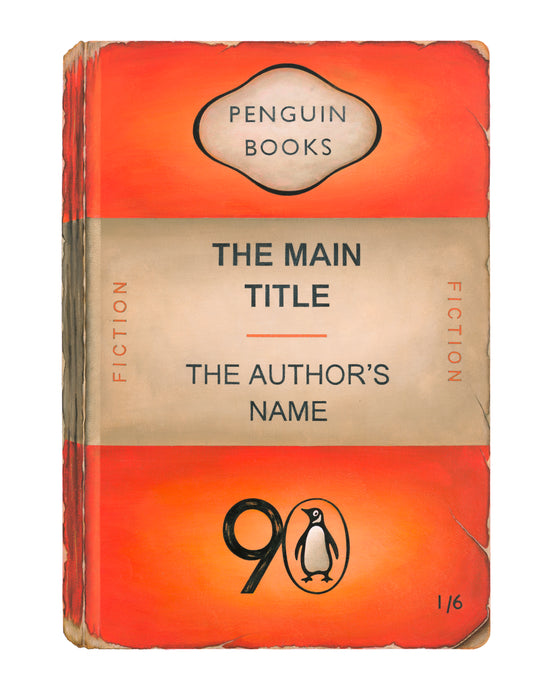 Anatomy of a Penguin Book (90th Anniversary), Jameson Robinson -A3 Print  The Main Title