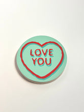 Load image into Gallery viewer, Show Pony - LOVE HEART - &#39;LOVE YOU&#39; (Green)
