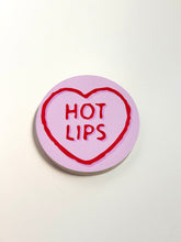 Load image into Gallery viewer, Show Pony - LOVE HEART - &#39;HOT LIPS&#39; (Purple)