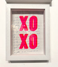 Load image into Gallery viewer, Dave Buonaguidi - XOXO - Screenprint - Framed