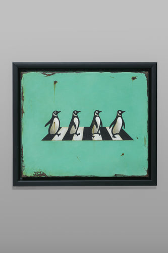 Jameson Robinson - Abbey Road (Rusty Brighton Green) - original canvas