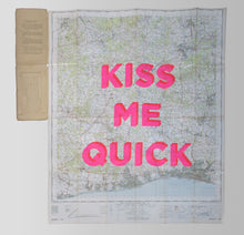 Load image into Gallery viewer, 5 - Kiss Me Quick Brighton and Worthing 69.5 x 84 - Dave Buonaguidi Framed