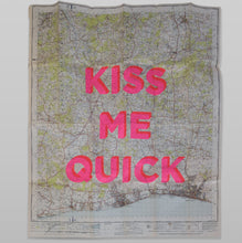Load image into Gallery viewer, 7 - Kiss Me Quick Brighton and Worthing 81 x 69cm - Dave Buonaguidi - Framed
