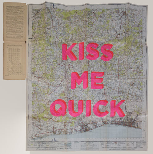 7 - Kiss Me Quick Brighton and Worthing 81 x 69cm - Dave Buonaguidi