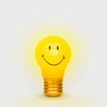 Load image into Gallery viewer, Cordless Smiley Lightbulb - Suck UK