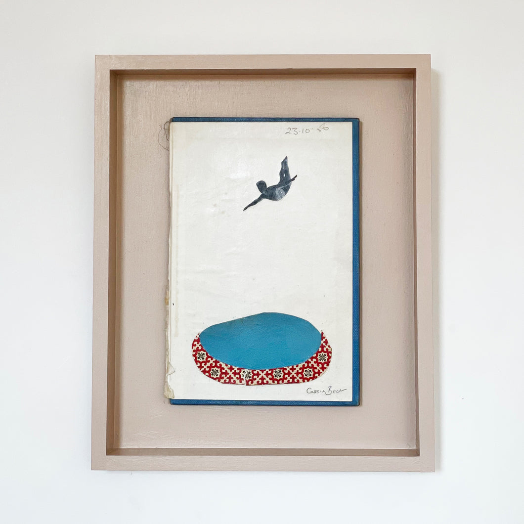 Little Pool - Cassia Beck - Original on book cover - framed
