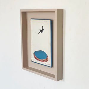 Little Pool - Cassia Beck - Original on book cover - framed