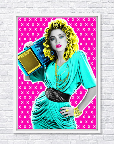 Madonna - Acrylic - Urban Rebels - The Postman - A1 / A2