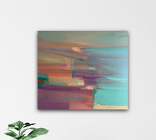 Load image into Gallery viewer, White Cliffs Slipping into the Sea 70x80cm