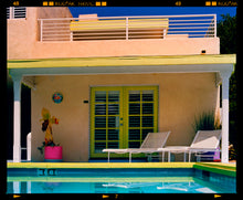 Load image into Gallery viewer, Richard Heeps - Palm Springs Poolside II California -100 x 85 cm - Black Frame XL