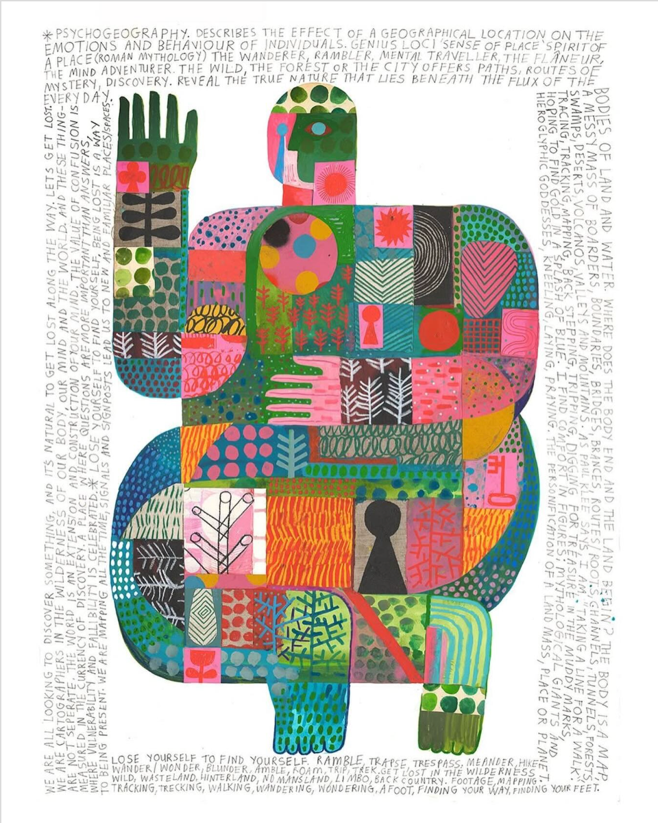 David Shillinglaw - Psychogeography - Giclee Print