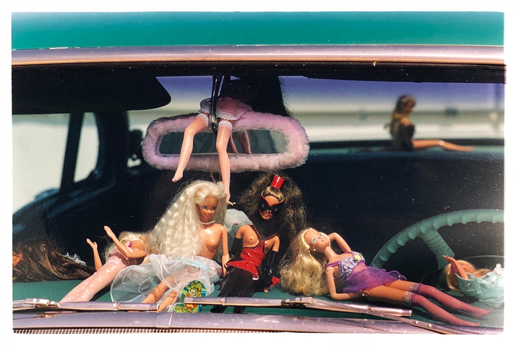 Richard Heeps - Oldsmobile & Sinful Barbies Framed 55x70cm