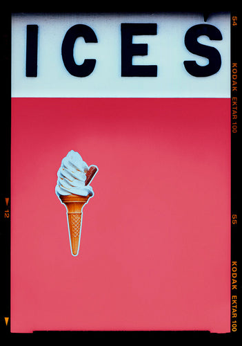 ICES (Coral Pink), Bexhill-on-Sea, 2020 by Richard Heeps 70 x 55cm Medium
